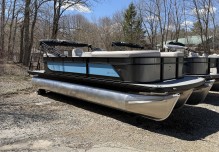 2026 Godfrey EX2286SBX Tripletoon - Charcoal/Lagoon