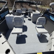 2026 Godfrey EX1886FX Party Barge - Charcoal/Black
