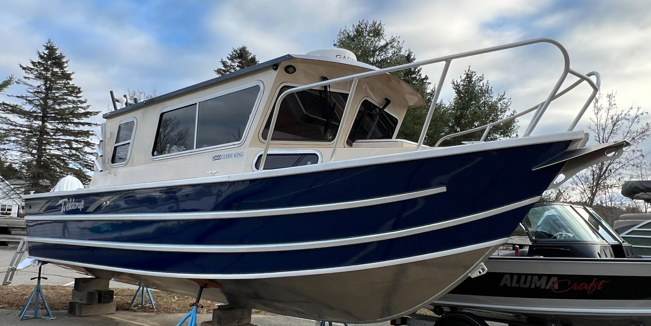 2025 Weldcraft 260 Cuddy King - Dark Blue