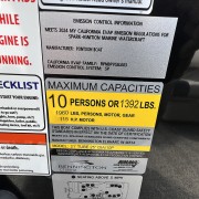 2025 Bennington 22SLJSE - Black/Purple