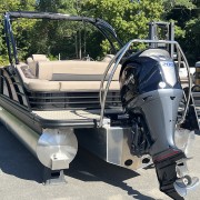 2025 Bennington 23LTSB Tripletoon - Midnight Black