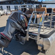 2025 Godfrey MC235SFL Triple Pontoon Boat - Matte Black/Black