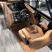 2025 Godfrey MC235SFL Triple Pontoon Boat - Matte Black/Black